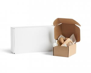 Boîte d’expédition sans impression - emballage personnalisé pour produits - Packhelp